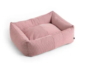 Pelech pre psa Dogs Bed M, red and white stripe