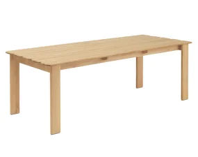 Záhradný stôl Assemble 220x92 cm, teak