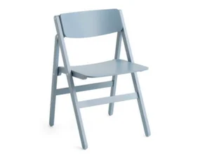 Skladacia stolička Backflip, cloud blue lacquered beech