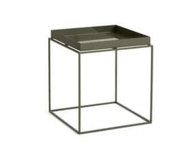 Stolík Tray Table 40x40, olive green