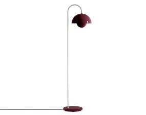 Stojacia lampa Flowerpot VP12, dark plum