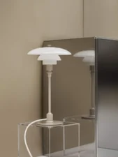 Stolná lampa PH 2/1, glossy beige