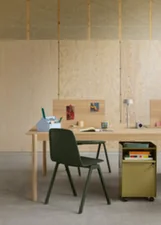 Stolička Brink A-Base, dark olive