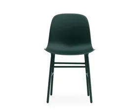 Stolička Form, green/steel