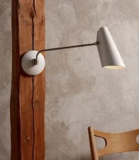 Nástenná lampa Birdy Long, white