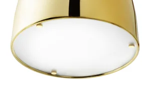 Nástenná lampa Grant 111 cm, brass