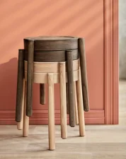 Stolička Pal, light oak