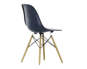 Stolička Eames Fiberglass DSW, navy blue/ash
