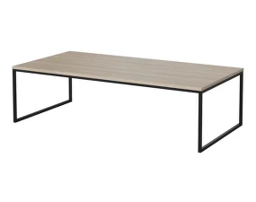 Konferenčný stolík Como 60x120 low, white oak/black