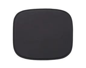 Podsedák Fiber Lounge Chair Seat Pad, black leather