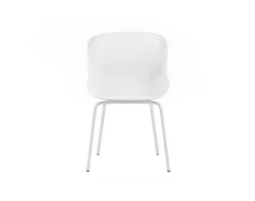 Jedálenská stolička Hyg Chair Steel, white