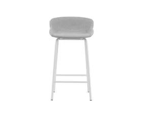 Celočalúnená barová stolička Hyg Barstool 65, white/synergy