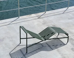 Lehátko Palissade Chaise Longue, olive