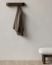 Vešiak Epoch 50, dark stained oak