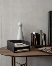 Stolový organizér Letter Tray, black