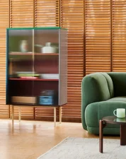 Skriňa Colour Tall w. Glass Doors, multi
