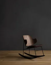 Hojdacie kreslo Penguin, walnut/Dakar 0329