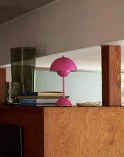 Prenosná lampička Flowerpot VP9, tangy pink