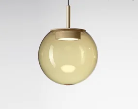 Závesné svietidlo Orbis 300 PC1290, amber / ochre matte