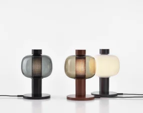 Stolová lampa Bonbori Small PC1164, triplex opal / black matte