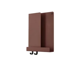 Polica Folded XS, dark red