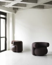 Kreslo Burra Lounge Chair Swivel w. Return, Yoredale UDA06