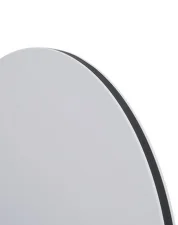 Nástenná lampa Calm Ø90, white / black
