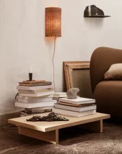Stolík Kona Low, natural oak
