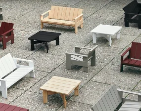 Stolík Crate W75.5, white