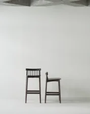 Barová stolička Pind 75 cm, brown stained ash