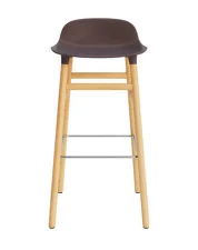 Barová stolička Form 75 cm, brown/oak