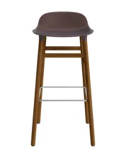 Barová stolička Form 75 cm, brown/walnut