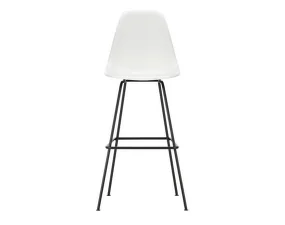 Barová stolička Eames Plastic High, white