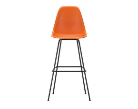 Barová stolička Eames Plastic High, rusty orange