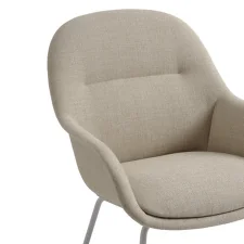 Kreslo Fiber Lounge Armchair Tube, Ecriture 240/grey