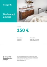 Elektronický darčekový poukaz v hodnote 150 €