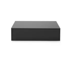 Konferenčný stolík Mass Coffee Table High w. Drawer, black oak