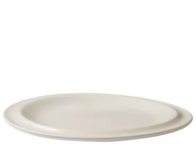 Tanier Edge Plate Ø21 cm 2ks, ecru stoneware