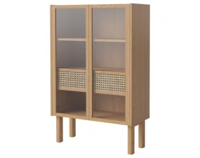 Komoda Cana Highboard Low, oiled oak