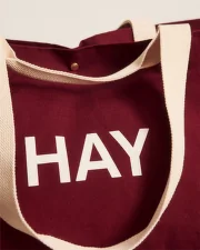 Plátená taška Weekend Bag Large, burgundy