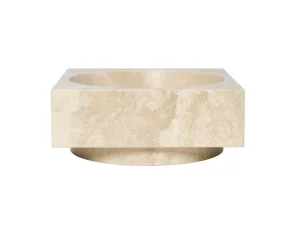 Misa Hew Centrepiece High, travertine
