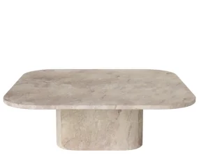 Vonkajší konferenčný stolík Eida H32, beige marble