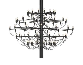 Luster 2097/75 Clear Bulbs, matte black