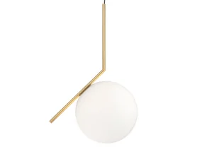 Závesné svietidlo IC S3, brass