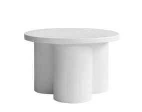 Odkladací stolík Big Foot Low, bone white