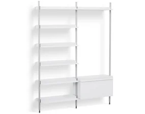 Policový systém Pier kombinácia 152, white
