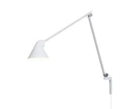 Nástenná lampa NJP Long, white