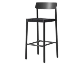 Barová stolička Betty TK15, black/black