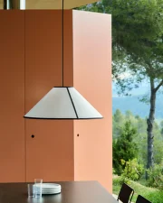 Závesné svietidlo Ava Cone 500, white