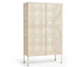 Skrinka Perforated Cabinet Floor Large, eggshell